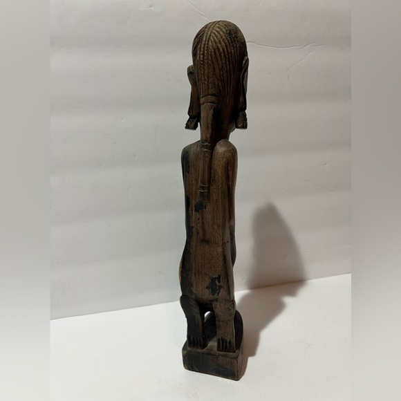 Vintage East Africa Statue Afri-Craft Inc produced in Tanganyika 12.5” H - Picture 5 of 15